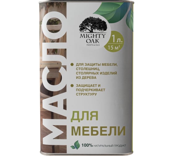 Масло для мебели Mighty Oak 1 л MO107