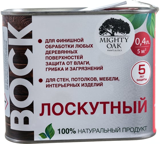 Лоскутный воск Mighty Oak 0.4 л MO101 1