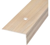 Порог-угол Трибатрон АЛ-267 1, 00м, декор под дерево КЛЁН, комплект 2 шт 88876