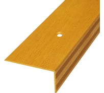 Порог-угол Трибатрон АЛ-267 1, 00м, декор под дерево ЧЕРЕШНЯ, комплект 2 шт 88878