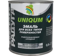 Эмаль Радуга ВД-ПФ-115 Уникум база А 0,9 л 141386