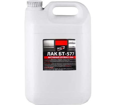 Битумный лак Optima БТ-577 5 л 11595887