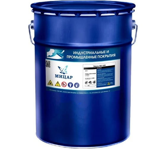 Эмаль Мицар КО-168, 0.8 кг, белый УТ000015046