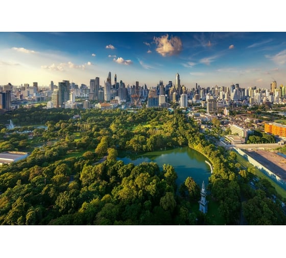 Обои АртПолиграф Milan С высоты полета, 200х135 см M 6051 1