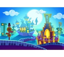 Обои АртПолиграф Milan Музыкальный город, 200х135 см M 6020