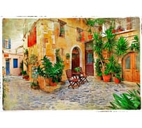 Обои АртПолиграф Milan Дворик, 200х135 см M 6172