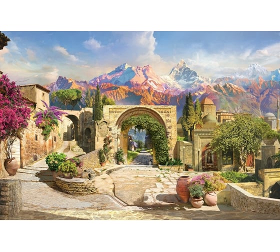 Обои АртПолиграф Milan Дорога к горам, 200х135 см M 6131 1