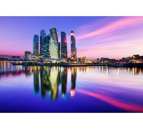 Обои АртПолиграф Milan Москва-сити, 200х135 см M 652 1