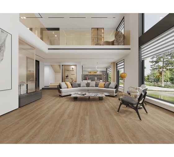 Кварцвиниловый SPC ламинат I-FLOORS High Дуб Жанто 685323283