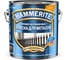 Краска для металла HAMMERITE прямо на ржавчину, серая RAL 7016, 2 л 5163748 1