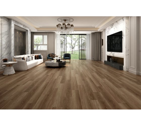 Кварцвиниловый SPC ламинат I-FLOORS High - Дуб Инари 685313176