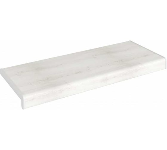 Подоконник Crystallit Кристаллит, дуб белый матовый, 1300x250 мм, 01.04.087.1300.250