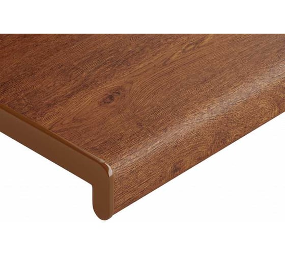 Подоконник Crystallit Кристаллит, дуб золотой матовый, 1700x250 мм, 01.04.088.1700.250