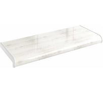 Подоконник Estera дуб белый глянцевый, 1300x450 мм, 01.05.111.1300.450