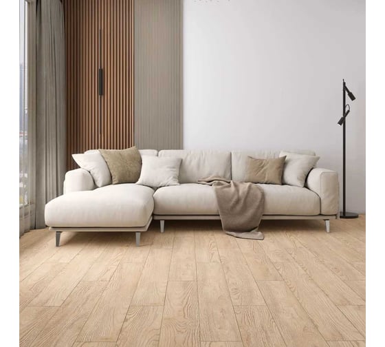 Ламинат Kronostar COMPLIMENT AC5, класс 33, V4 Aqua Out, 1380x191x10мм, Дуб Сальва, 1.845 кв.м, D51047