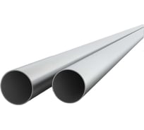 Труба круглая алюминиевая Диал 3000 мм х 30 мм x 1 мм, 2 штуки в комплекте 4687206819795