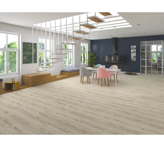 Ламинат Kronostar EVENTUM AC4, 32 класс, V4, 1380x244x8 мм, Дуб Латус, 2.694 кв.м, 3463