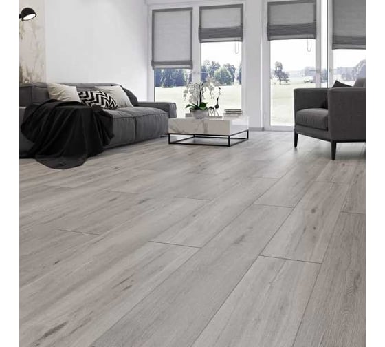 Ламинат Kronostar EVENTUM AC4, 32 класс, V4, 1380x244x8 мм, Дуб Монолит, 2.694 кв.м, 1848