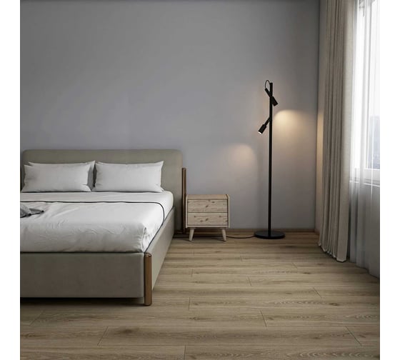 Ламинат Floorwood Paradigma AC6/ 34, 4V, 1220x198x12мм, 8388 Дуб Бертран/ Bertrand Oak, 2.174 кв м, 6038-388