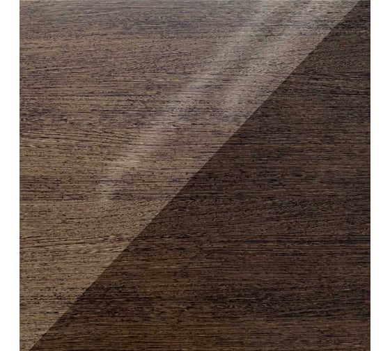 Подоконник Crystallit Кристаллит, венге глянцевый, 1200x450 мм, 01.04.097.1200.450