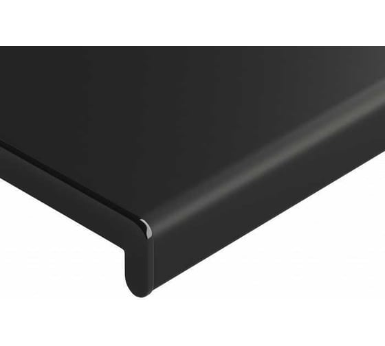 Crystallit Подоконники Кристаллит, антрацит серый матовый, 1900x250 мм, 01.04.070.1900.250