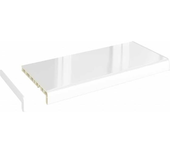 Подоконники Кристаллит белый глянцевый 1200x350 мм Crystallit 01.04.096.1200.350
