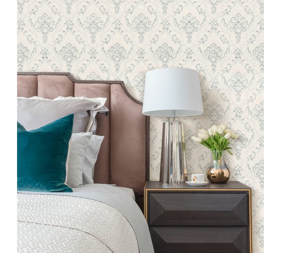 Виниловые обои горячего тиснения на флизелиновой основе Euro Decor Romanov (1.06х10.05 м; 1 рулон) 7137-00