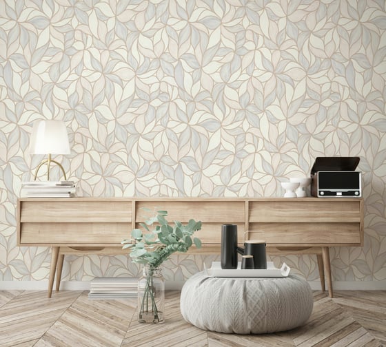Виниловые обои горячего тиснения на флизелиновой основе Euro Decor Fractal (1.06х10.05 м; 1 рулон) 7144-21