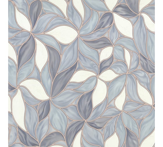 Виниловые обои горячего тиснения на флизелиновой основе Euro Decor Fractal (1.06х10.05 м; 1 рулон) 7144-03