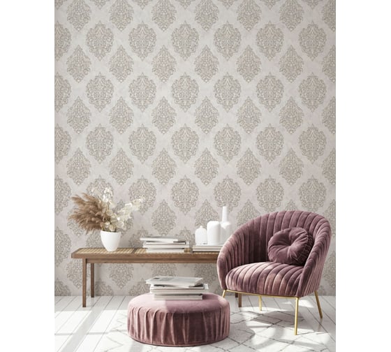 Виниловые обои горячего тиснения на флизелиновой основе Euro Decor Antique (1.06х10.05 м; 1 рулон) 7140-00
