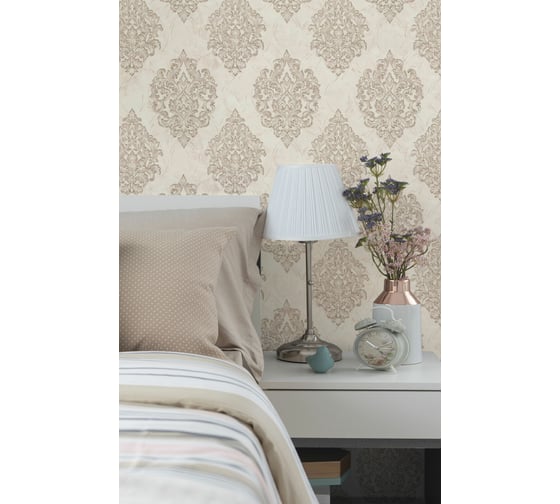 Виниловые обои горячего тиснения на флизелиновой основе Euro Decor Antique (1.06х10.05 м; 1 рулон) 7140-16