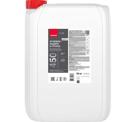 Огнебиозащитный состав NEOMID 450 - 2 группа (30 кг)  Н-450(2)-30/гот