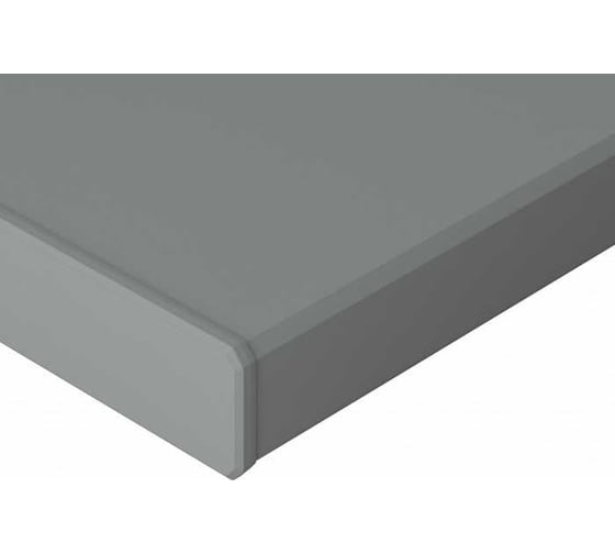 Подоконник Vitrage Дизайн, серый матовый, 900x200 мм 01.06.125.900.200