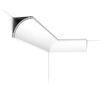 Потолочный лепной карниз Oracdecor Orac белый, из дюрофома, 24 шт в упаковке CB524N