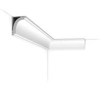 Потолочный лепной карниз Oracdecor Orac белый, из дюрофома, 36 шт в упаковке CB523N