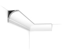 Потолочный лепной карниз Oracdecor Orac белый, из дюрофома, 45 шт в упаковке CB525N