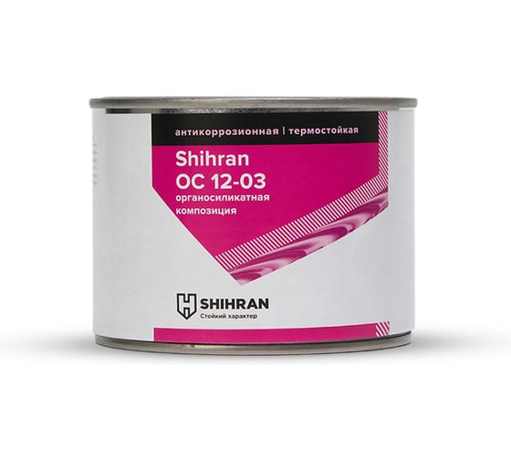Органосиликатная композиция SHIHRAN ОС 12-03 красная RAL 3020 25кг 007707