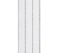 Панель Центурион Софитто ПВХ, 0,240x3,0 м, 3 полосы Элегия белая лак 10 шт/уп 91812