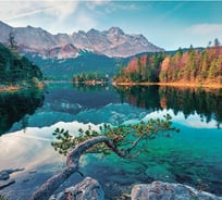 Обои АртПолиграф Milan Озеро в горах, 200х180 см M 5148