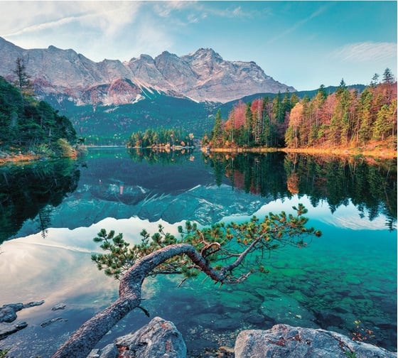 Обои АртПолиграф Milan Озеро в горах, 200х180 см M 5148 1