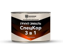 Грунт-эмаль SHIHRAN СпецКор 3в1, матовая красная RAL 3020 0,4кг 007545