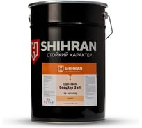 Грунт-эмаль SHIHRAN СпецКор 3в1, матовая шоколадная RAL 8017 25кг 007634