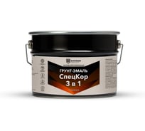 Грунт-эмаль SHIHRAN СпецКор 3в1, полуглянец голубая RAL 5015 10кг 007639