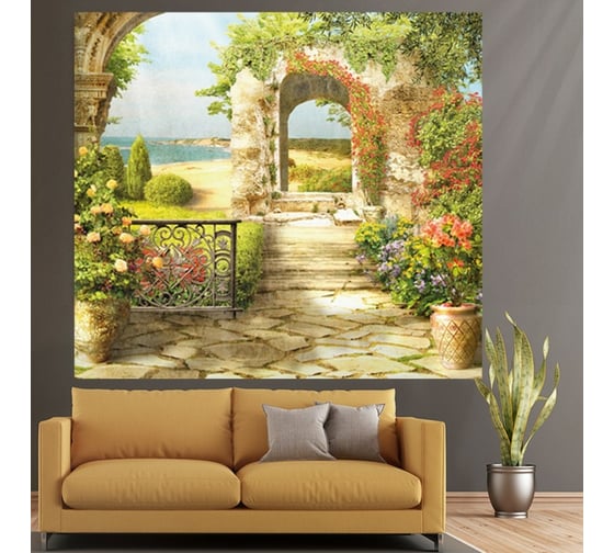 Обои АртПолиграф Milan Старая арка, 200х180 см M 5133