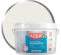 Краска водно-дисперсионная Olecolor база А, моющаяся NCS S 1002-Y, 3 кг / 1.87 4300016183