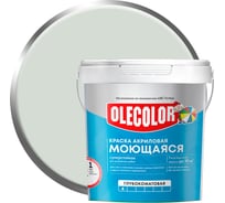 Краска водно-дисперсионная Olecolor база А, моющаяся NCS S 1502-G, 1 кг / 0.62 4300016179