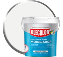 Краска водно-дисперсионная Olecolor база А, моющаяся NCS S 1000-N, 1 кг / 0.62 4300016173