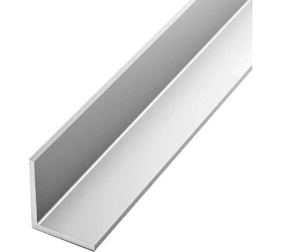 Уголок ACCURATE 2700x15x15 мм, алюминиевый, 2.7м, 15x15мм, белый Угл 15*15/Б2.7