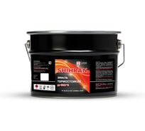 Эмаль термостойкая SHIHRAN шоколадная, ral 8017, до +400°С, 10кг 00000007583