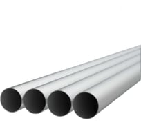 Труба круглая алюминиевая Диал 3000х8x1 мм, 4 штуки в комплекте 4687206814769